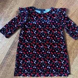 Super cute 🍒 velour dress for girls - Crewcuts / J.Crew